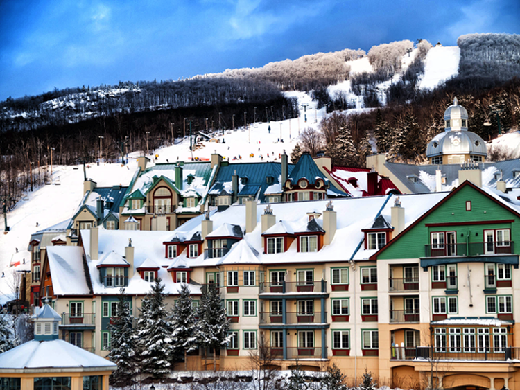 The Village of Mt Trembalnt, Quebec, Canada