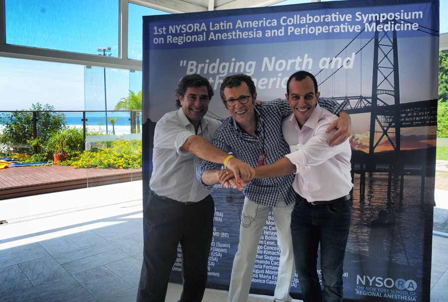 Program Chairs of 1st NYSORA Latin America Symposium, Florianapolis Brazil, Spring 2014