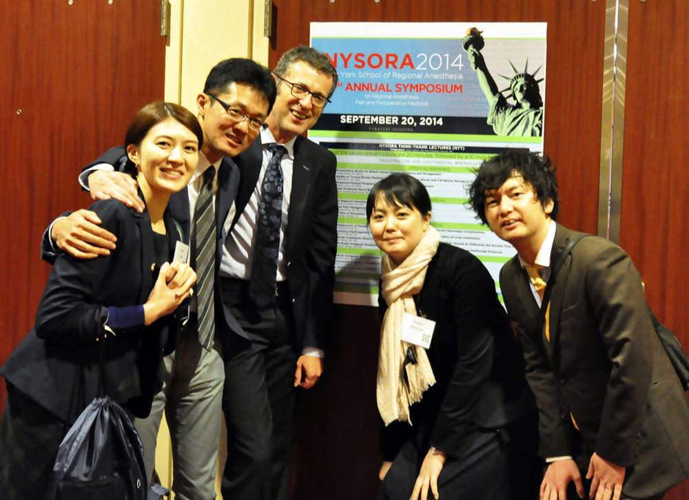 From left to right Akiko Sakai, Hiroaki  Murata, Admir Hadzic, Natsuki Mochizuki and Shozo Tominaga