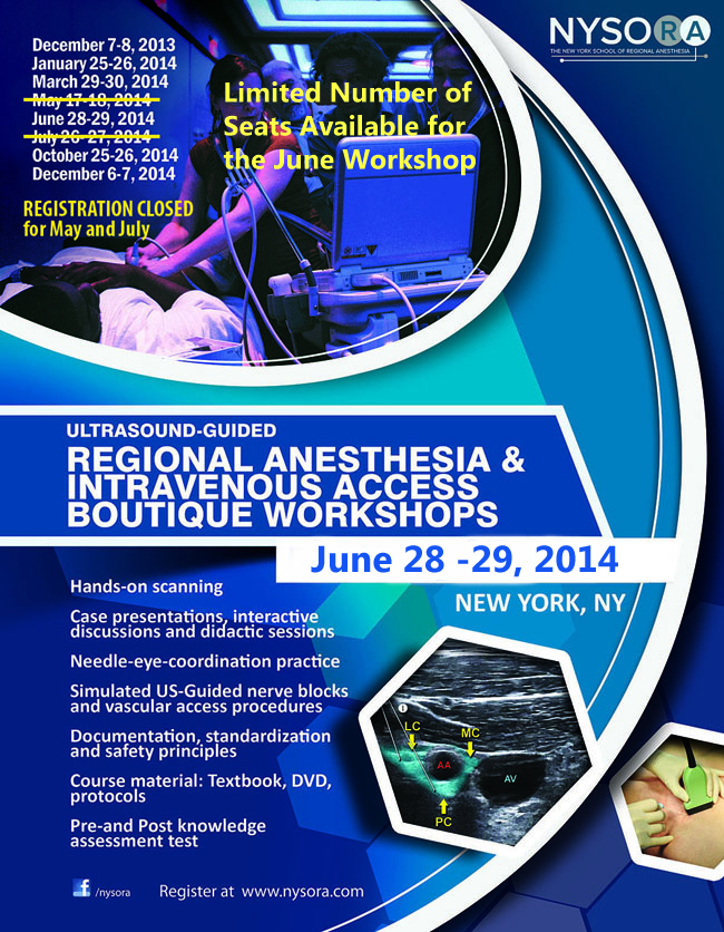 NYSORA Symposium 2014