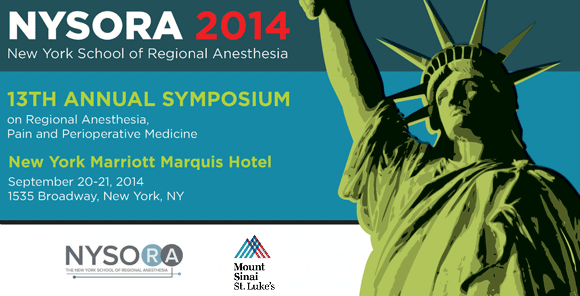 NYSORA Symposium 2014