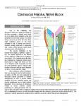 CONTINUOUS FEMORAL NERVE BLOCK