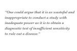 Statistics in small doses: Does (sample) size matter?